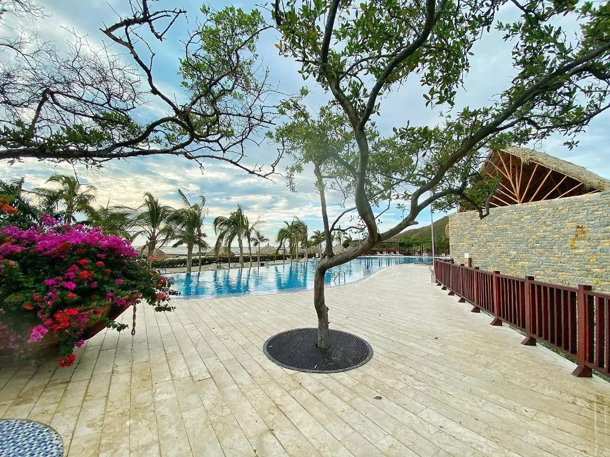 Apartamento Encantador Samaria Club De Playa, 3 Alcobas 6 Personas Playa Privada 산타마르타