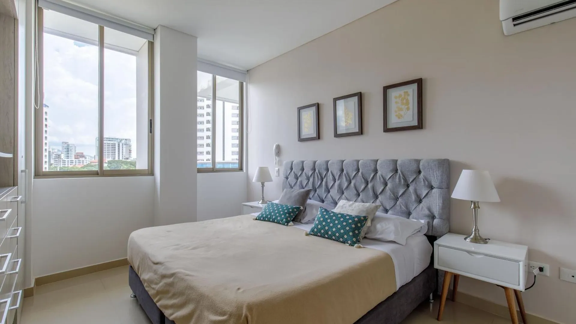 Apartamento Encantador Samaria Club De Playa, 3 Alcobas 6 Personas Playa Privada 산타마르타 아파트