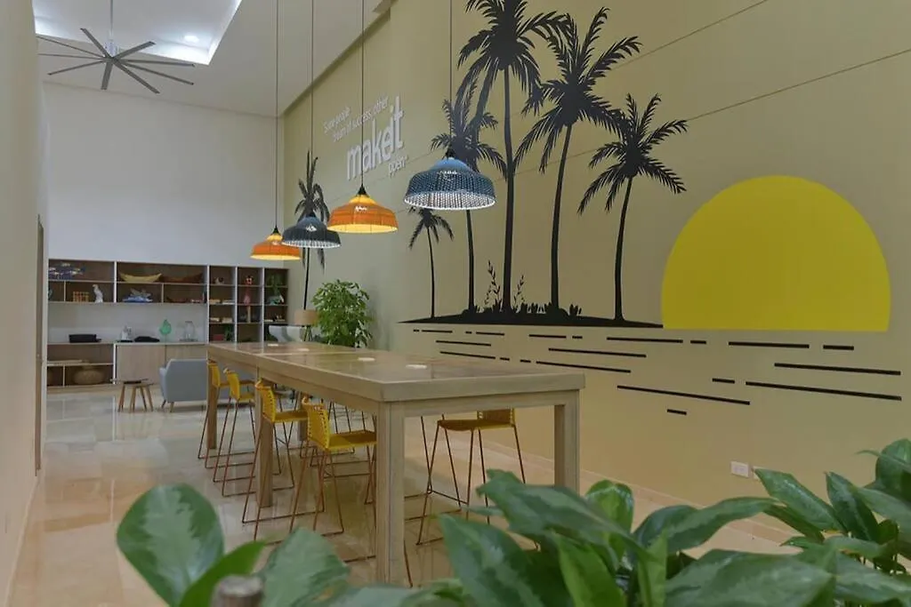 Apartamento Encantador Samaria Club de playa, 3 alcobas 6 personas Playa Privada Santa Marta