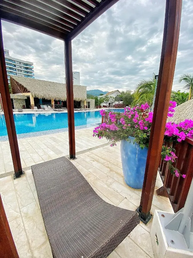 Apartamento Encantador Samaria Club de playa, 3 alcobas 6 personas Playa Privada Santa Marta   Santa Marta (Magdalena)