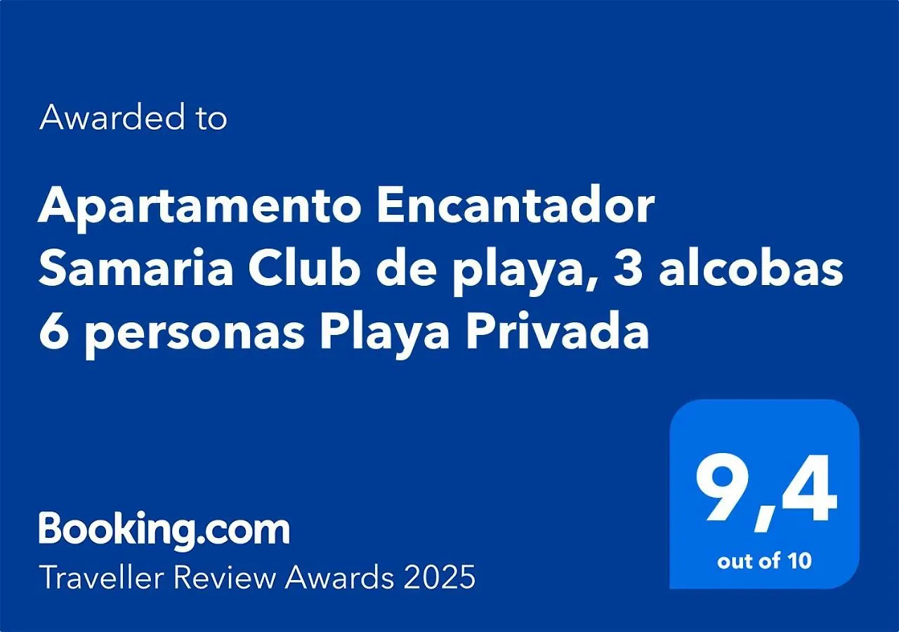 Apartamento Encantador Samaria Club de playa, 3 alcobas 6 personas Playa Privada Santa Marta  Santa Marta (Magdalena)